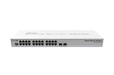 Коммутатор Cloud Router Switch Mikrotik CRS326-24G-2S+RM