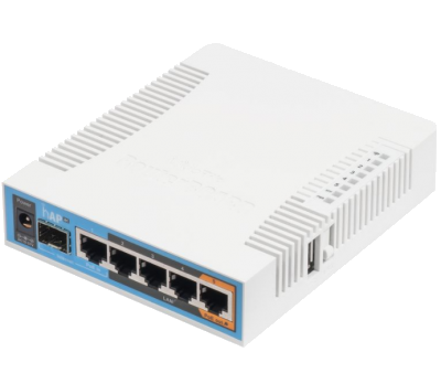 Радиомаршрутизатор MikroTik hAP ac (RB962UiGS-5HacT2HnT)